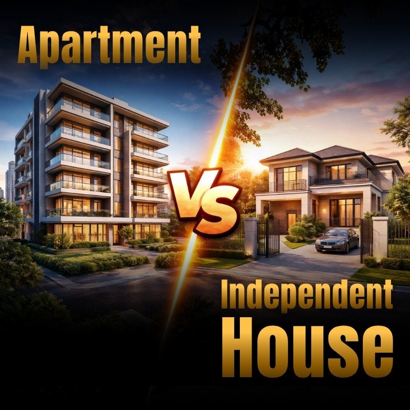 Apartment vs Independent House in Bhubaneswar: Which is Better?